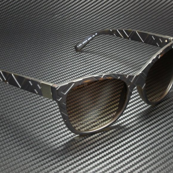 Burberry Matte Dark Havana Brown 56mm Sunglasses main image 4